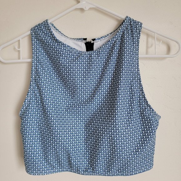 Kingdom & State Crop Swim Top - Picture 1 of 3